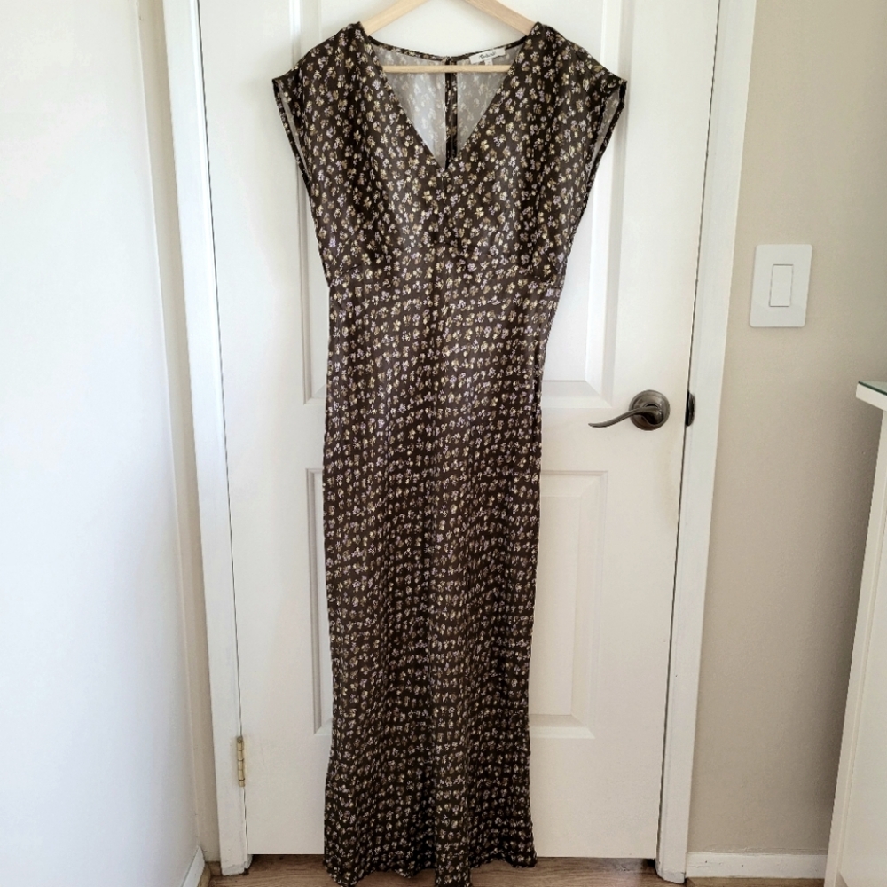 Madewell NWT V-neck Midi Floral Dress Size 10